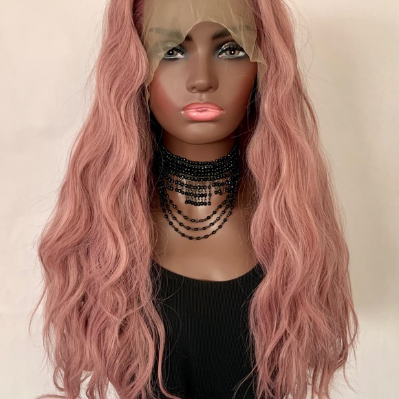 Gorgeous 24” Berry Light 13x2.5 Lace Front Premium Fiber Wig - Picture 2 of 16